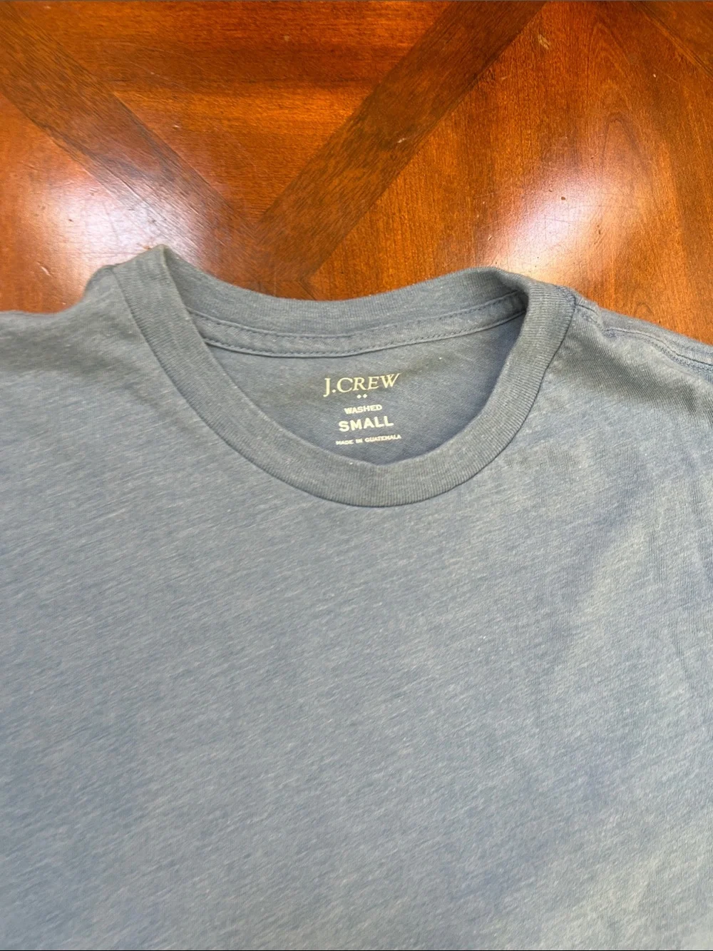 J. Crew Men’s Heather Sky Blue Crewneck T-Shirt